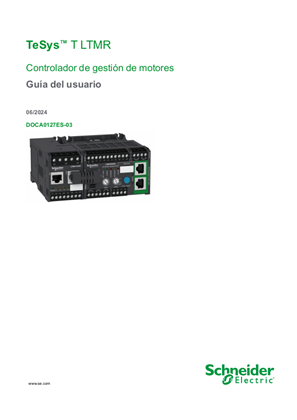 Imagen de TeSys T LTMR Controlador de gestión de motores Guía del usuario