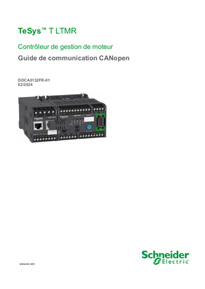 Image de TeSys T LTMR Contrôleur de gestion de moteur Guide de communication CANopen
