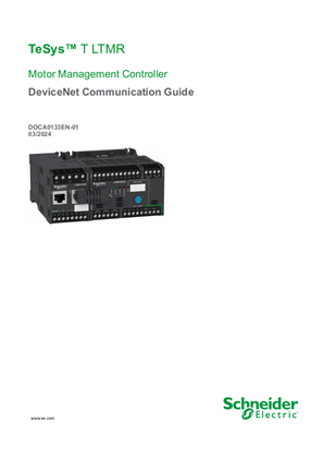 Image of TeSys T LTMR Motor Management Controller DeviceNet Communication Guide