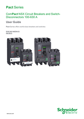 Imagen de ComPact NSX100-630 - Guía del usuario