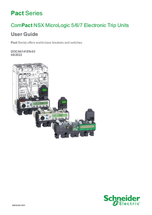 Image of ComPact NSX - MicroLogic 5/6/7 - User guide