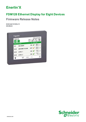 Image de FDM128 Ethernet Display for Eight Devices - Firmware Release Note