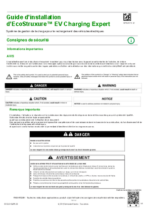 Image de Guide d’installation d’EcoStruxure EV Charging Expert