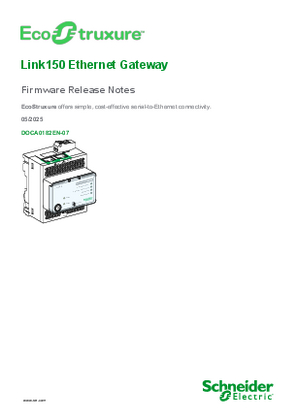 Image of Link150 Ethernet Gateway - Firmware Release Notes