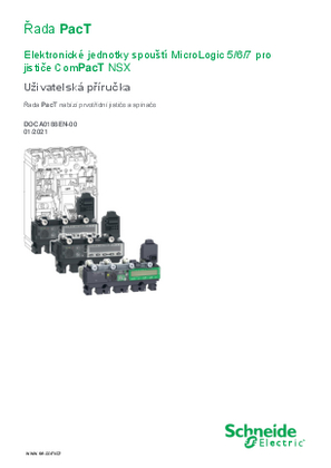 Obrázek Elektronické jednotky spouští MicroLogic 5/6/7 pro jističe ComPacT NXS