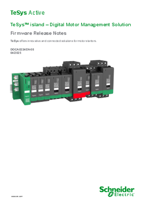 Image of TeSys™ island - Firmware Release Notes