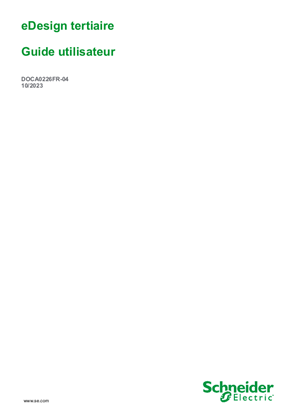 Image of Guide utilisateur eDesign tertiaire