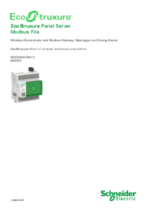 Image de EcoStruxure Panel Server - Modbus File