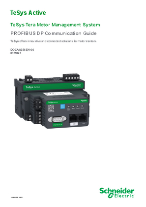 Image of TeSys Tera Motor Management System PROFIBUS DP Communication Guide