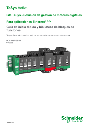 Imagen de Isla TeSys - Solución de gestión de motores digitales Para aplicaciones Ethernet/IP™