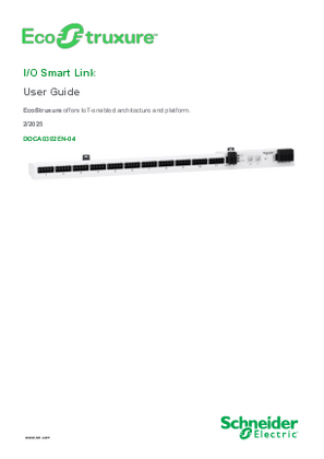 Image of EcoStruxure I/O Smart Link - User Guide