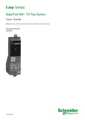 Image of EasyPact NW TS Trip System User Guide