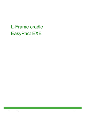 Image of L-Frame cradle for EasyPact EXE