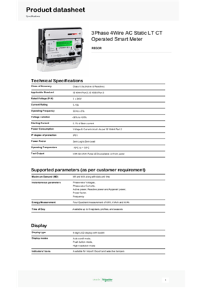 Image of SE Datasheet_LTCT Smart Meter