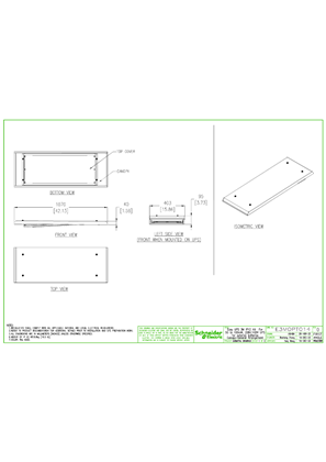 Image of E3MOPT014-Easy UPS 3M IPX2 Kit for 60kVA_100kVA 400V UPS with internal batt