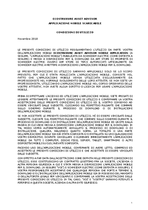 Image of Ecostruxure Asset Advisor - Terms Of Use IT