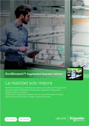 Imagen de Catálogo EcoStruxure Augmented Operator Advisor