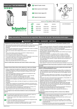 Image of PowerLogic™ METSEPM89M2600 - EN