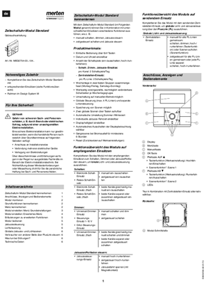 Bild von Zeitschaltuhr-Modul Standard - Gebrauchsanleitung