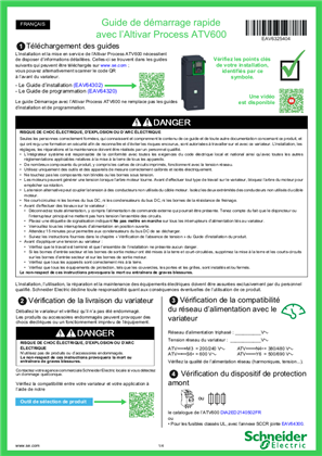 Image de 1) ATV630-650 Guide de démarrage rapide