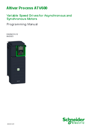 Image of ATV600 Programming manual