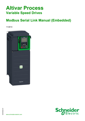 Imagen de ATV600 Modbus Serial link manual (Embedded)