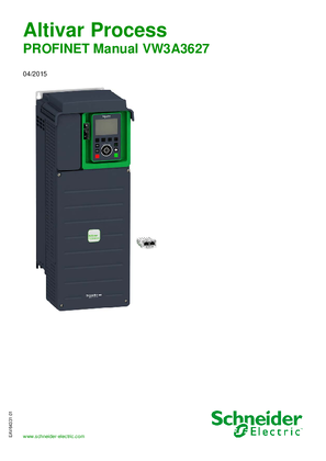 的映像 ATV600 PROFINET Manual (VW3A3627)