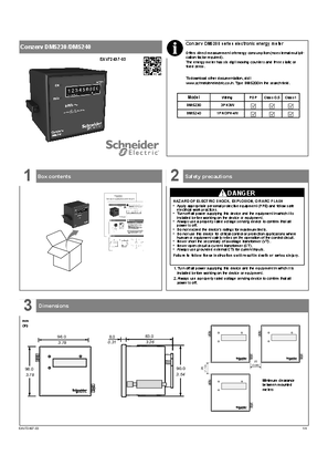 Image of Conzerv DM5230/DM5240 QSG