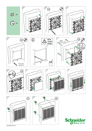 Imagen de Template Anti-vandal kit for Grille HD IP55