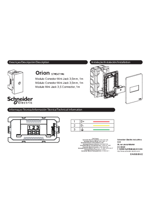 Imagen de Módulo Conector Mini Jack 3,5mm, 1m