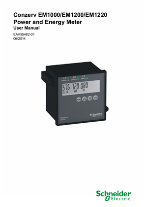 Image of EM1000/EM1200/EM1220 Series User Manual