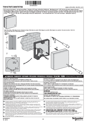 Image of TM171 NTC Probe Internal, Instruction Sheet