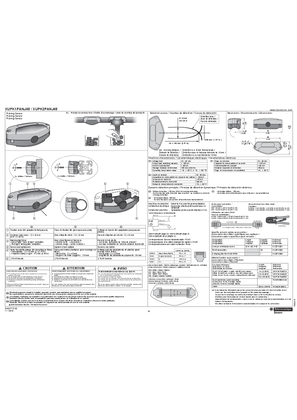 Image de XUPK1PANJ45 / XUPK2PANJ45 Picking Sensor, Instruction Sheet