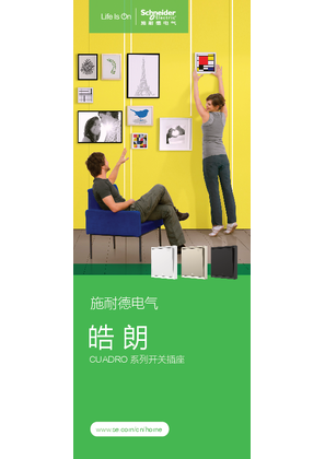 的映像 施耐德电气皓朗CUADRO系列开关插座