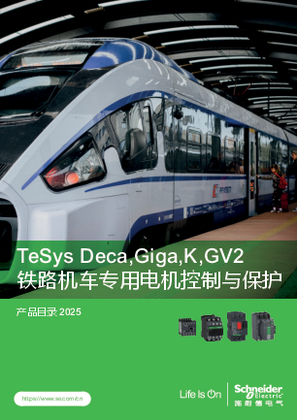 的映像 TeSys Deca Giga K GV2铁路机车专用电机控制与保护产品目录