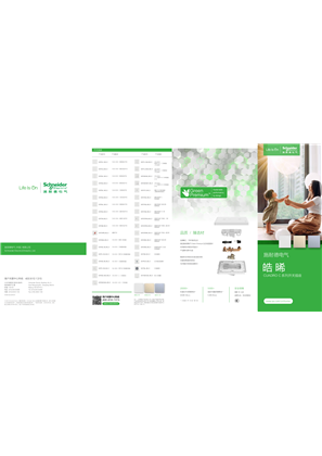 的映像 皓晞 CUADRO C 系列开关插座 产品图册