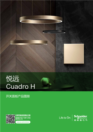 的映像 施耐德电气悦远 Cuadro H 开关面板产品图册