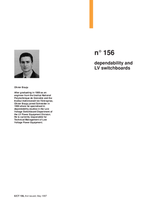 이미지 Dependability and LV switchboards