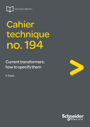 Image of Current Transformers: how to specify them