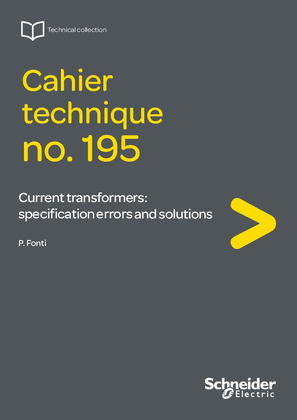 Image of Current Transformers: specification errors and solutions