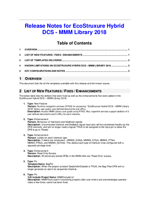 Gambar dari EcoStruxure Hybrid DCS - MMM Library 2018