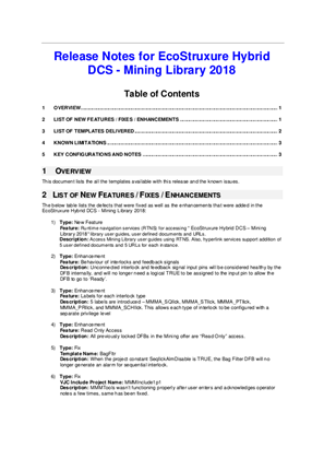 Image of EcoStruxure Hybrid DCS - Mining Library 2018