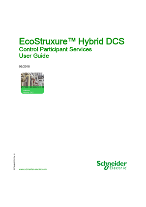 Image of EcoStruxure Hybrid DCS 2018 Platform User Guides