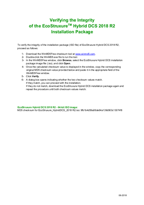 Image of EcoStruxure Hybrid DCS 2018 R2 Software Package