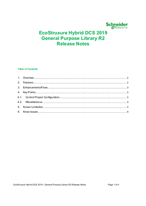Image of EcoStruxure Hybrid DCS 2019 - General Purpose Library R2