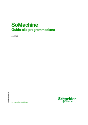 Immagine di SoMachine, Guida alla programmazione