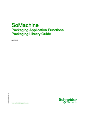 Billede af SoMachine - Packaging Application Functions, Packaging Library Guide