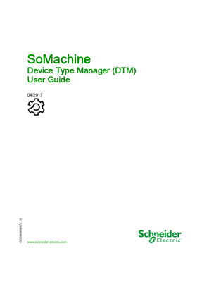 Image of SoMachine - Devices Type Manager (DTM), User Guide