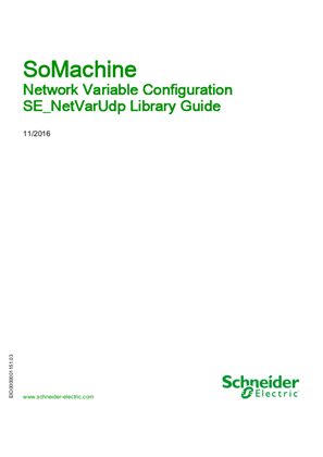 Image of SoMachine - Network Variable Configuration - SE_NetVarUdp Library Guide