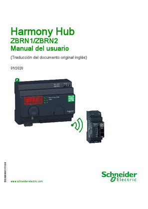 Imagen de Harmony XB5R - ZBRN1/ZBRN2, Manual del usuario